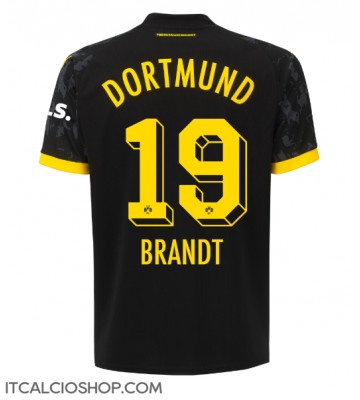 Borussia Dortmund Julian Brandt #19 Seconda Maglia 2023-24 Manica Corta
